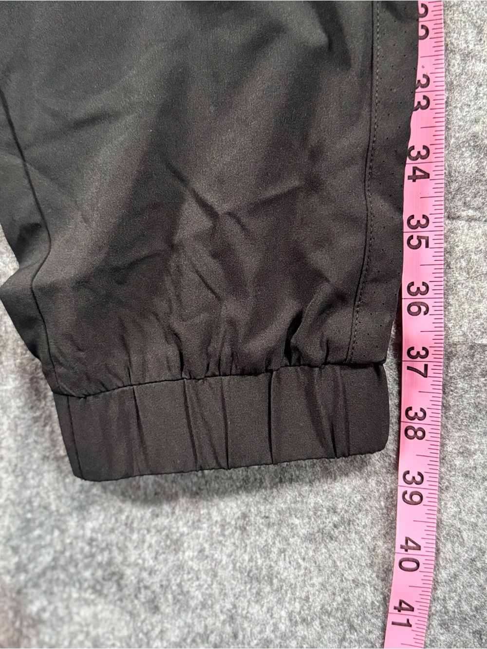 CRZ YOGA Black Feathery-Fit Drawstring Jogger Pants Women Size Large NWT - Picture 9 of 12